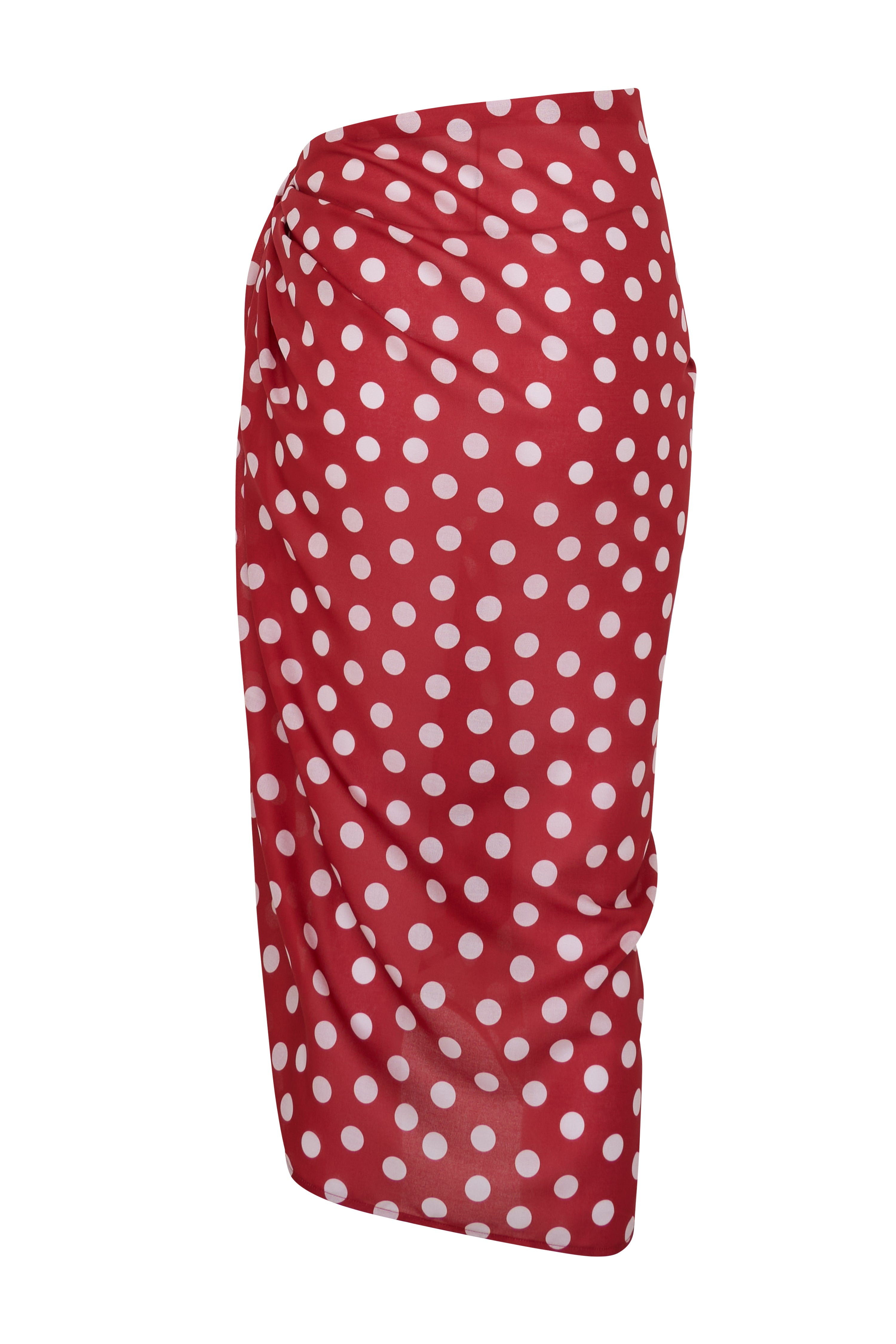 Red Polka Sarong