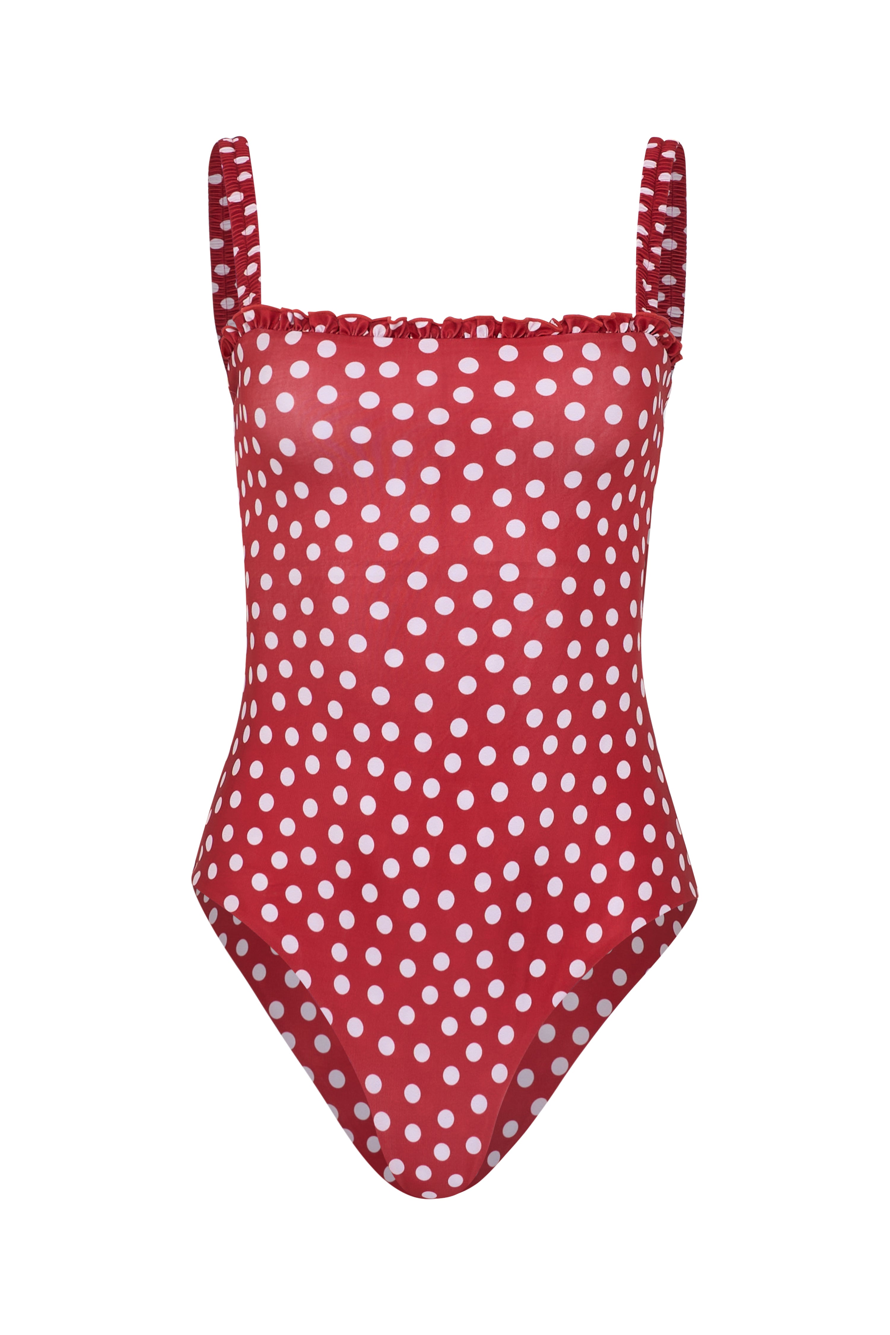 Red Polka Rio Swimsuit