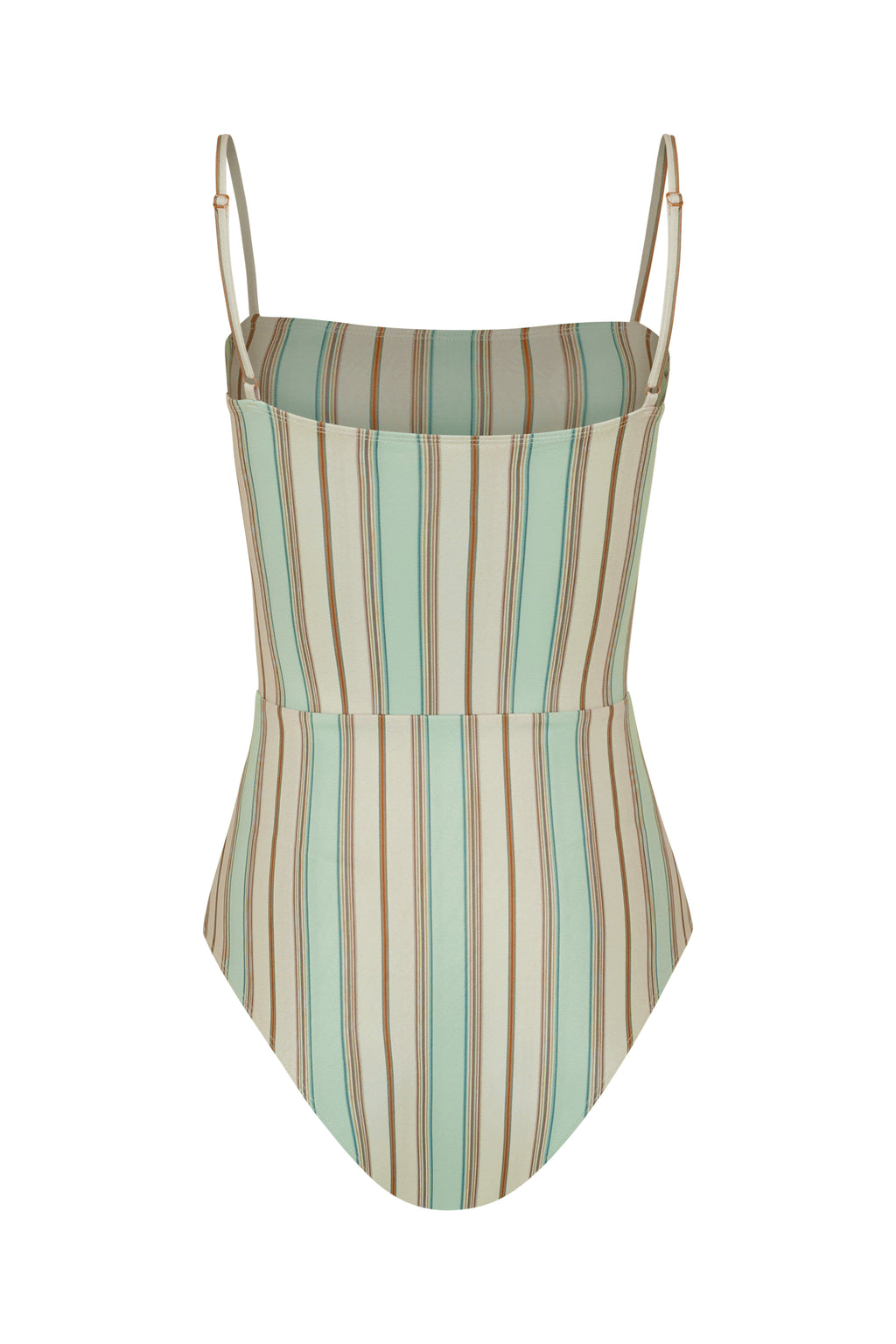 Capri Stripe Palm Swimsuit