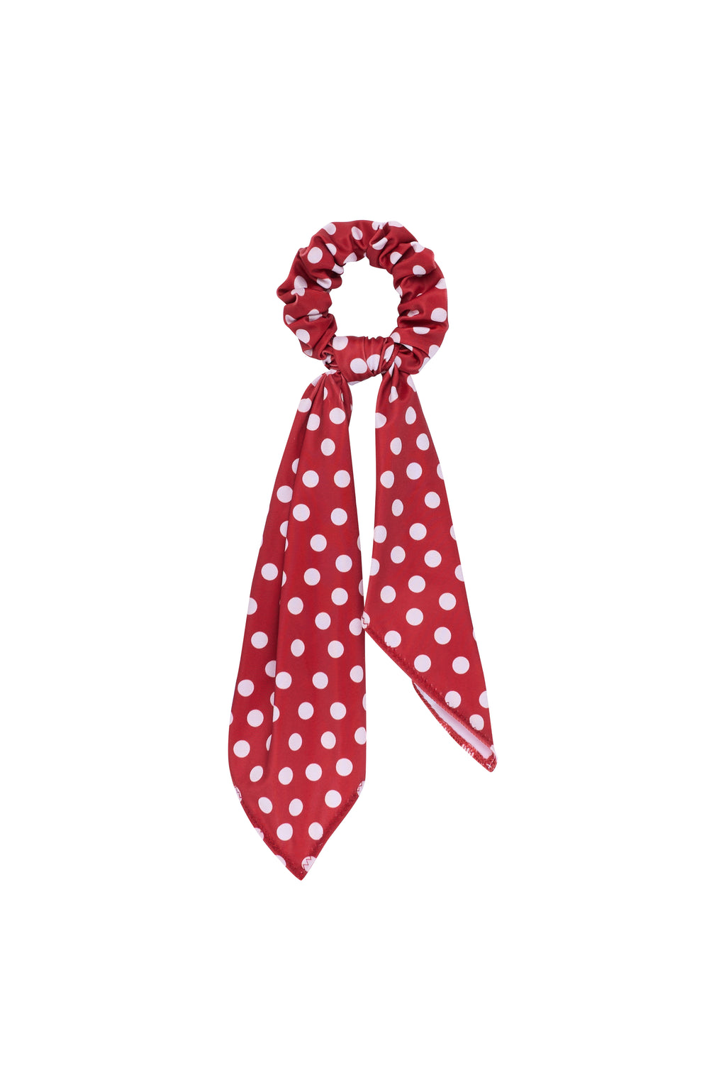 Red Polka Hair Tie