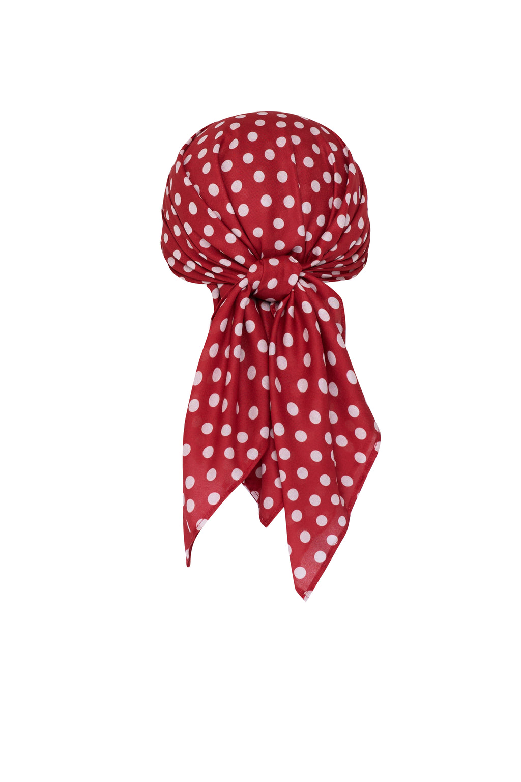 Red Polka Scarf