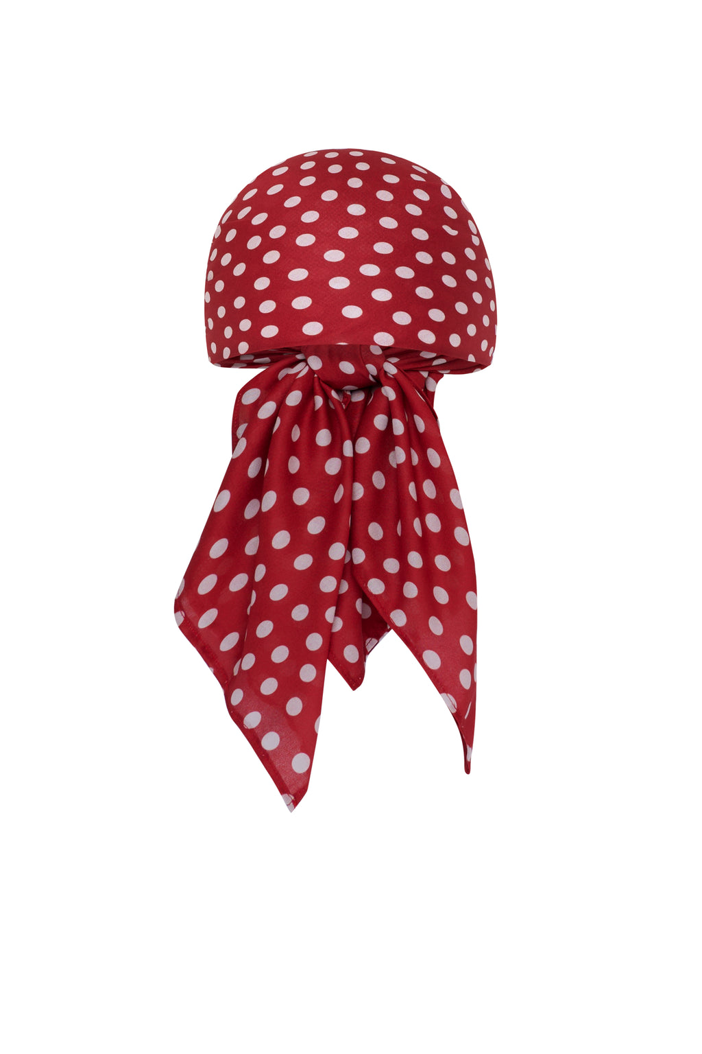 Red Polka Scarf