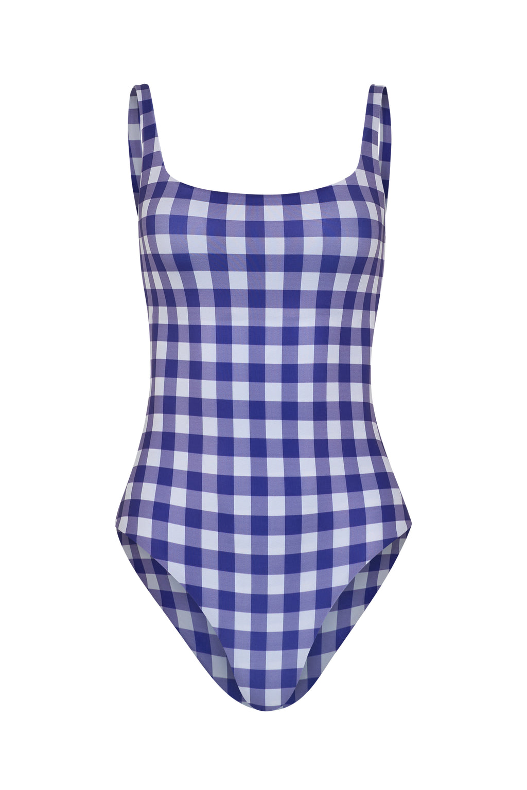 Navy Gingham Mare Swimsuit