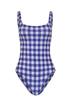 Navy Gingham Mare Swimsuit