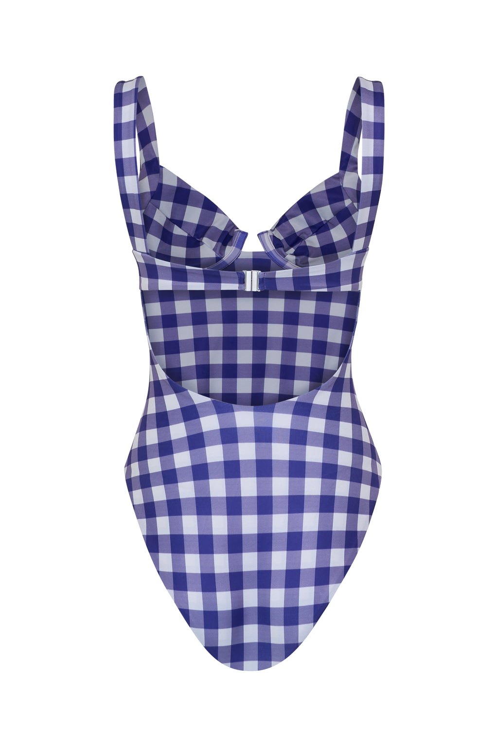 Navy Gingham Tula Swimsuit