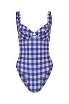 Navy Gingham Tula Swimsuit