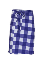 Navy Gingham Skort
