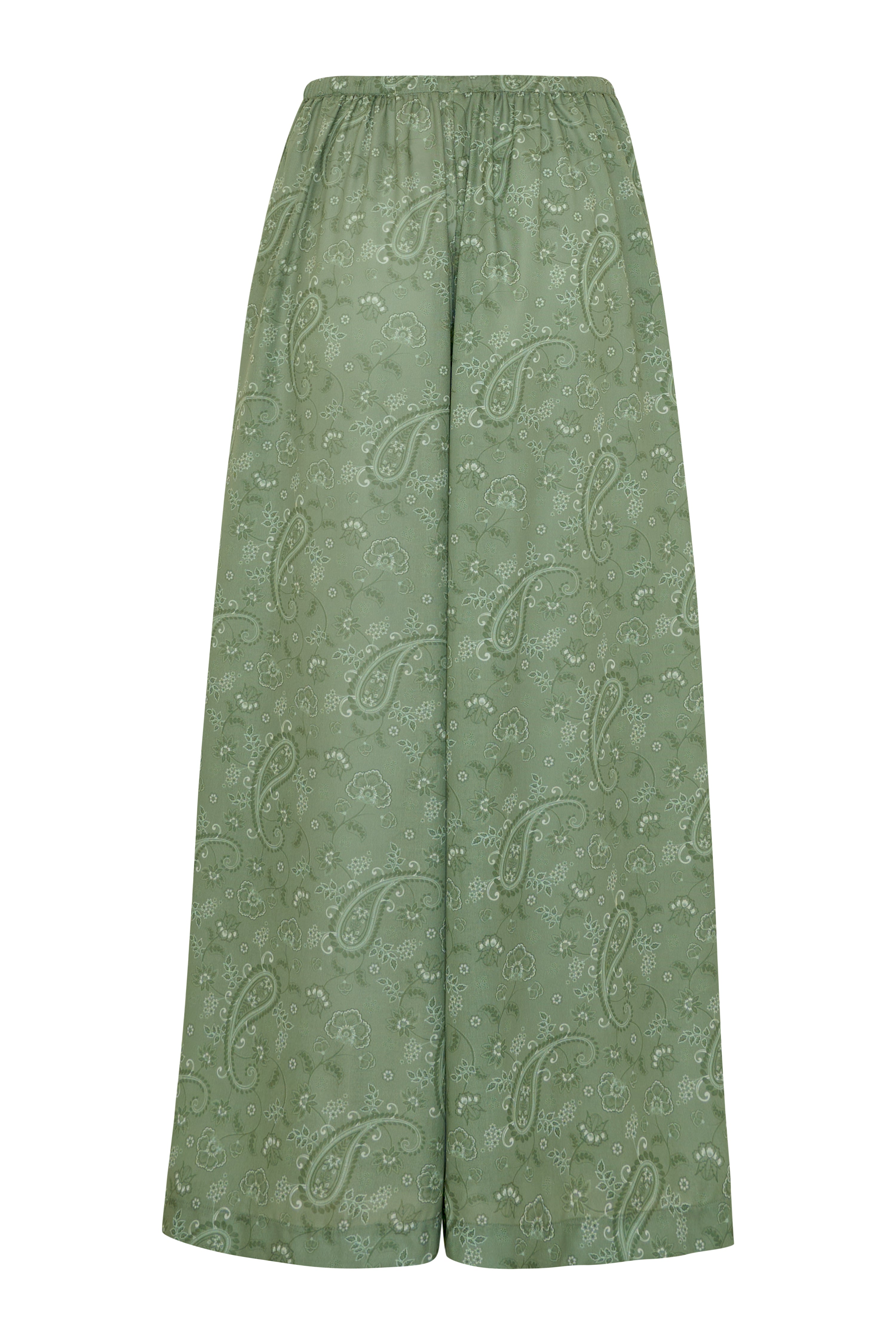 Sage Paisley Pants