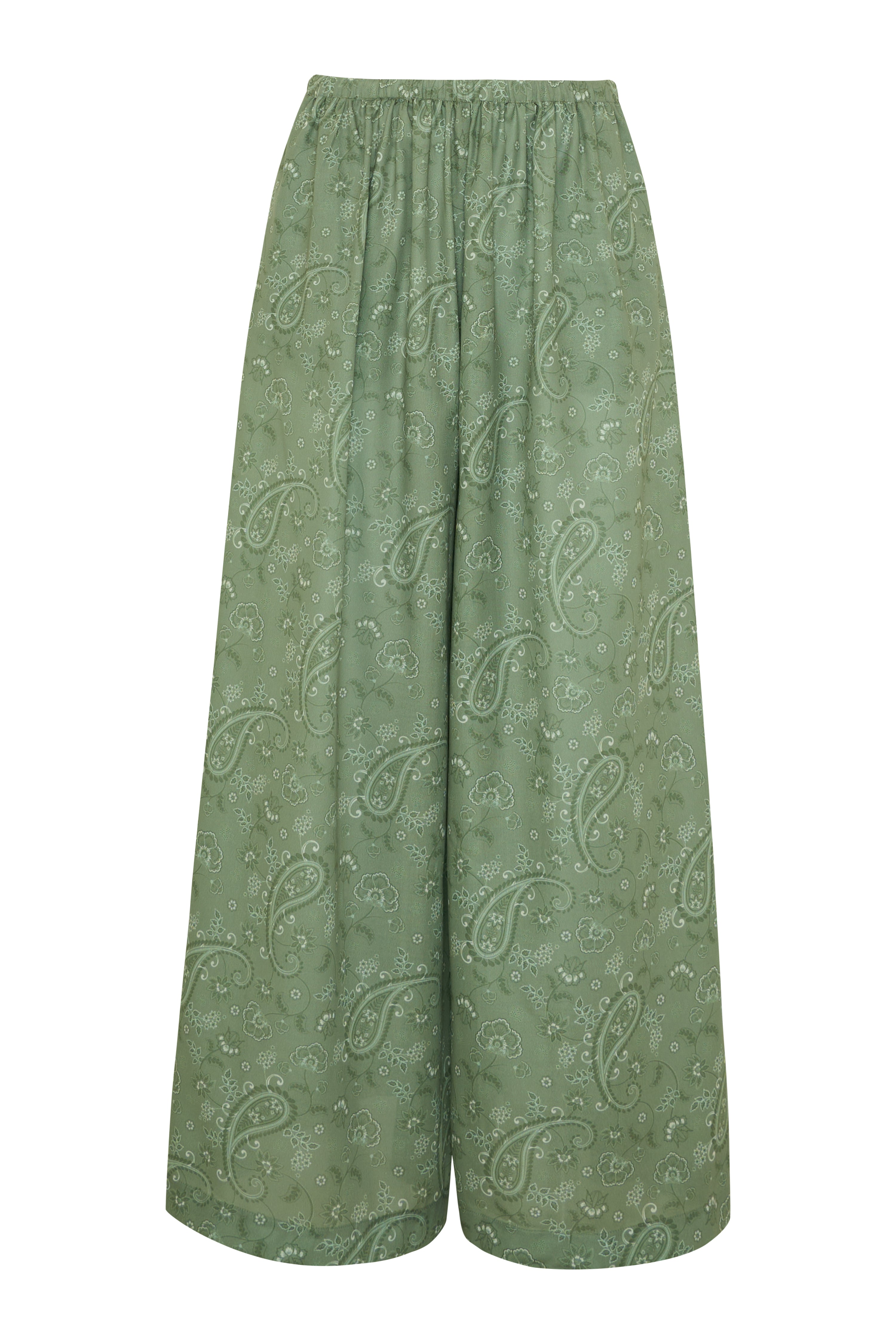 Sage Paisley Pants
