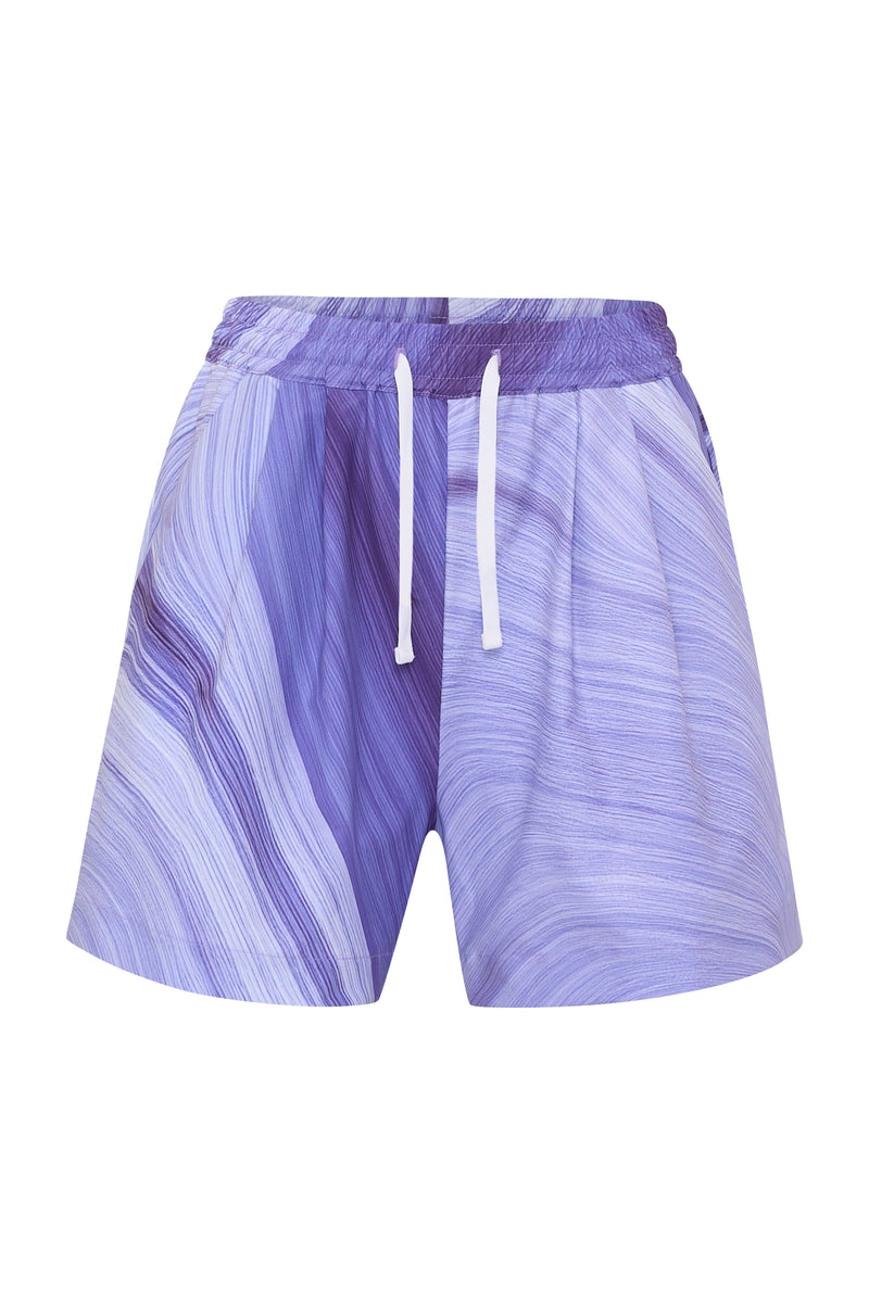 Amethyst High Waisted Shorts