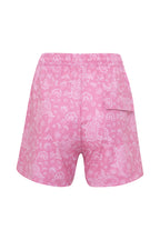 Pink Paisley High Waisted Shorts