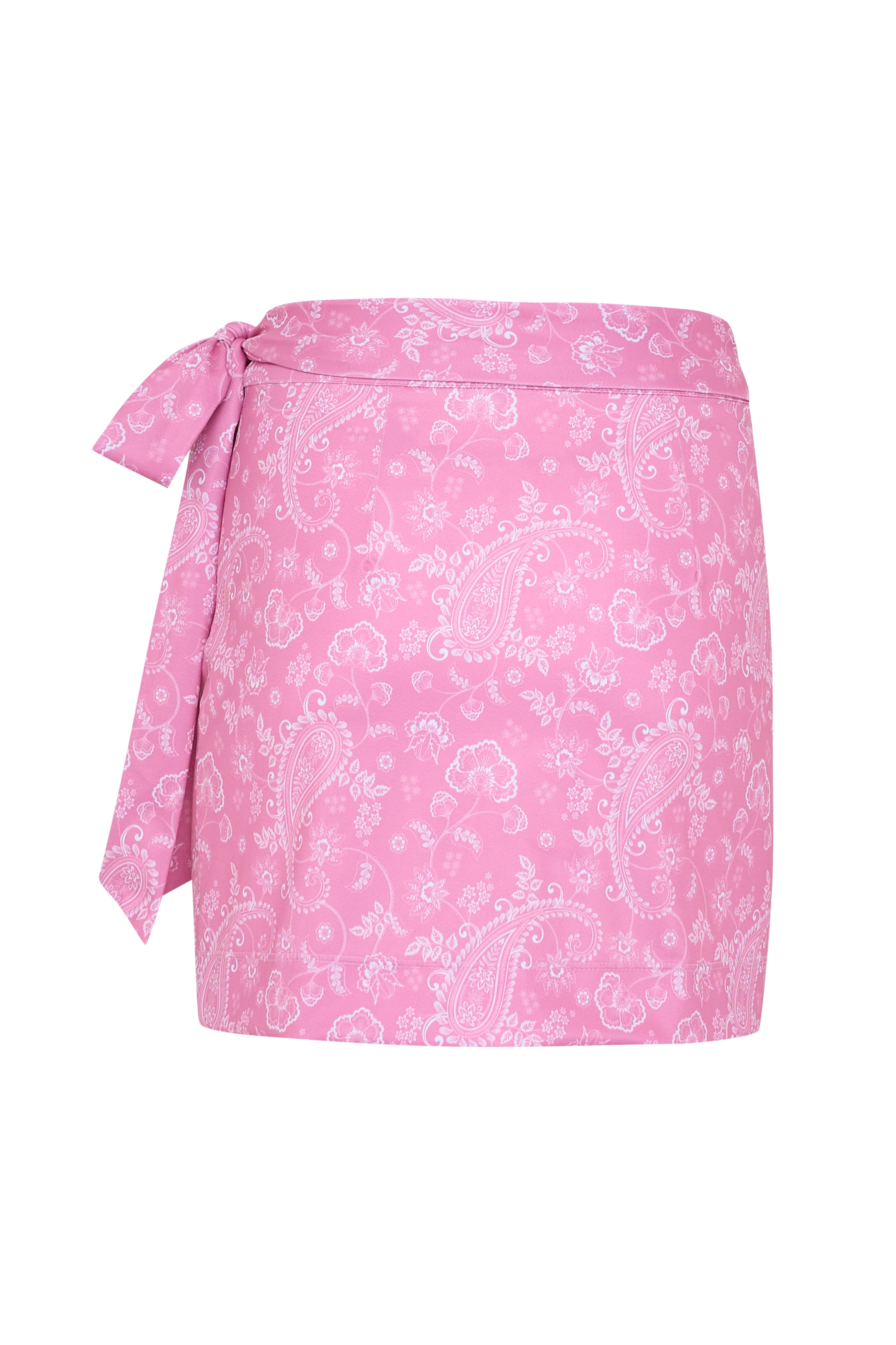 Pink Paisley Cabana Skirt