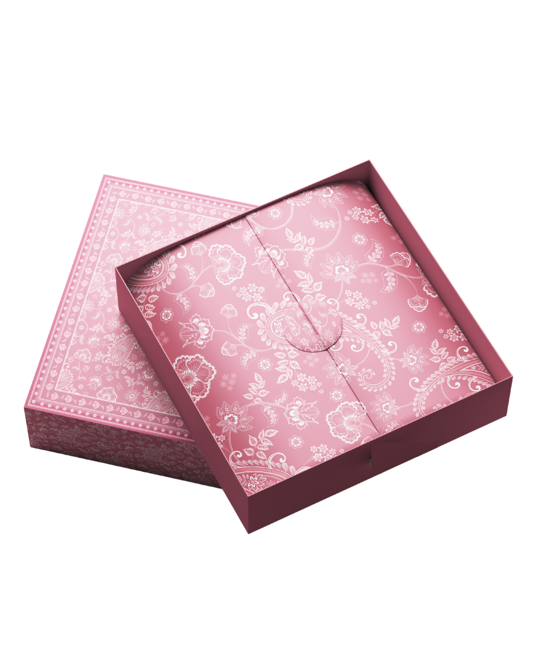 Gift Box Pink Paisley