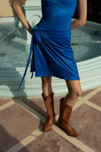 Cobalt Skort