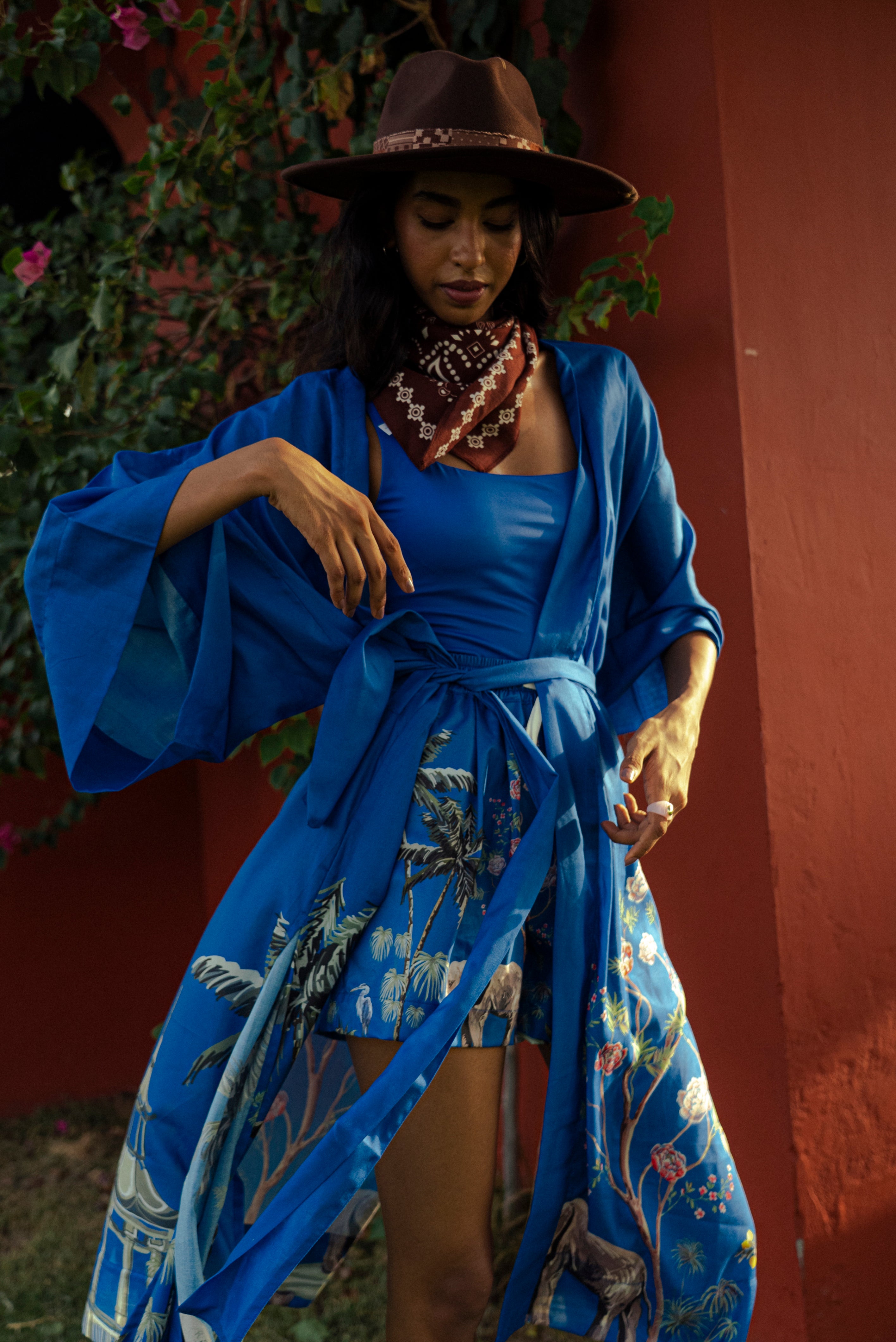 Elephant Kimono (Long)