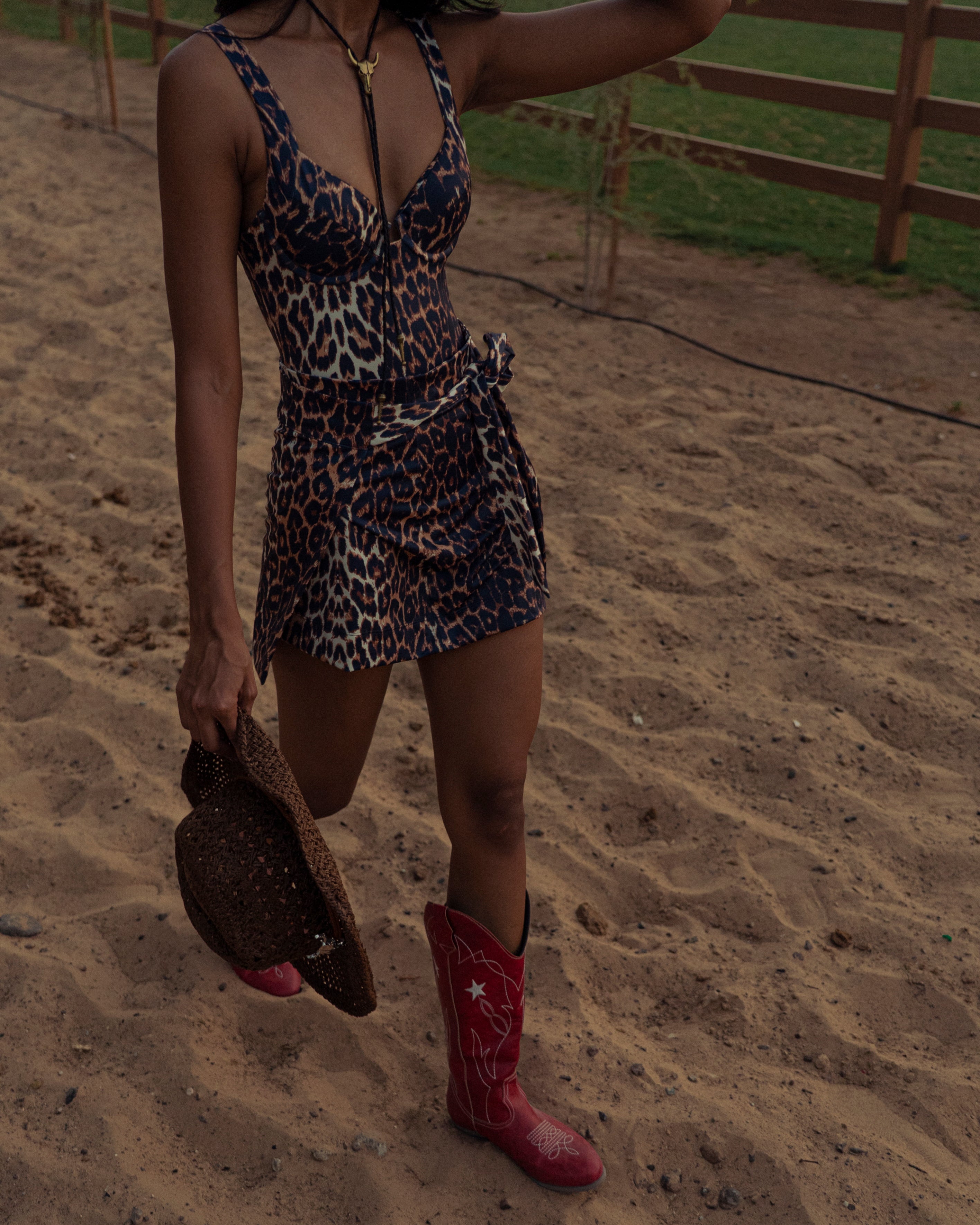 Cheetah Cabana Skirt