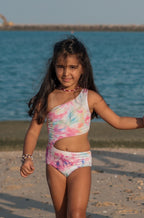 Girls Tie Dye Swimsuit
