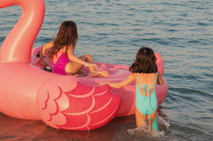Girls Pink Swimsuit