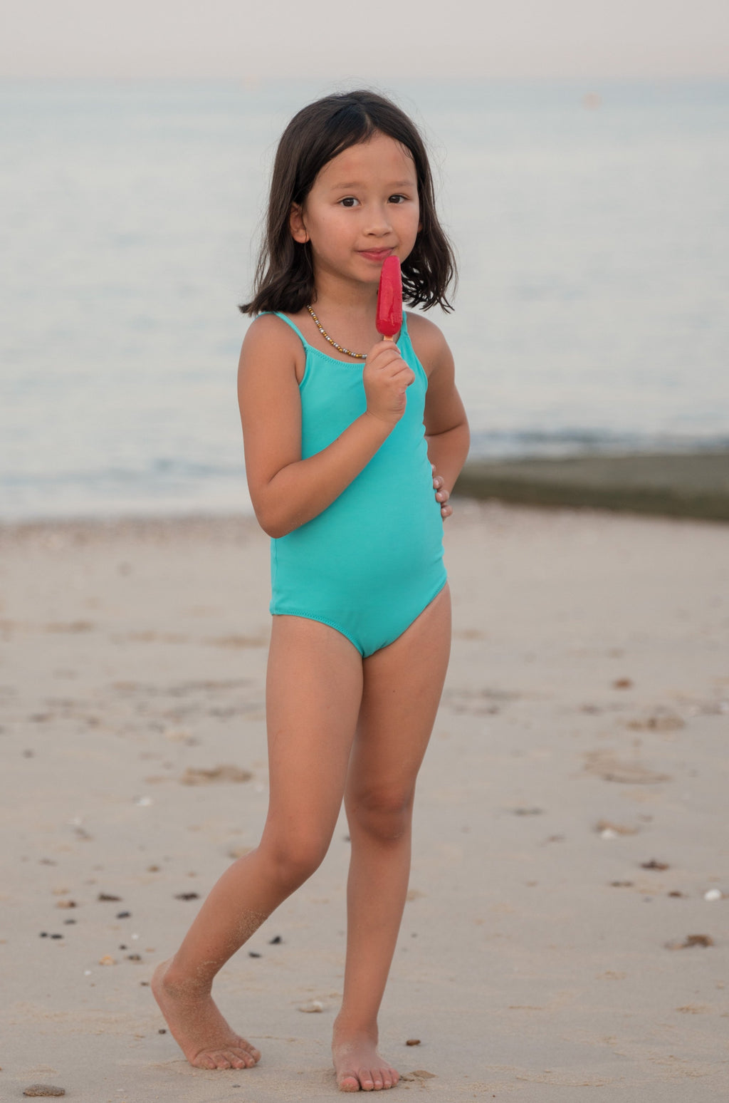 Girls Blue Swimsuit