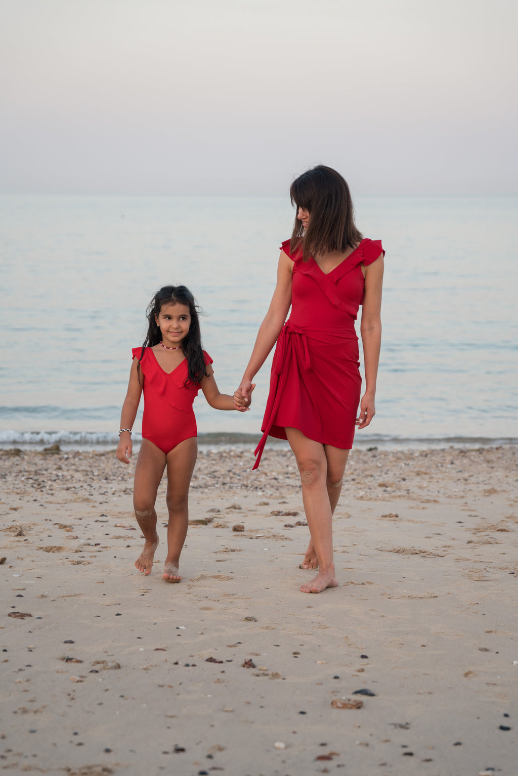 Girls Ruffle Swimsuit