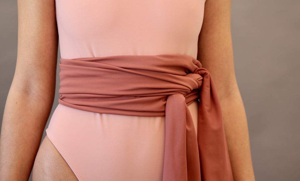 Blush Wrap Belt