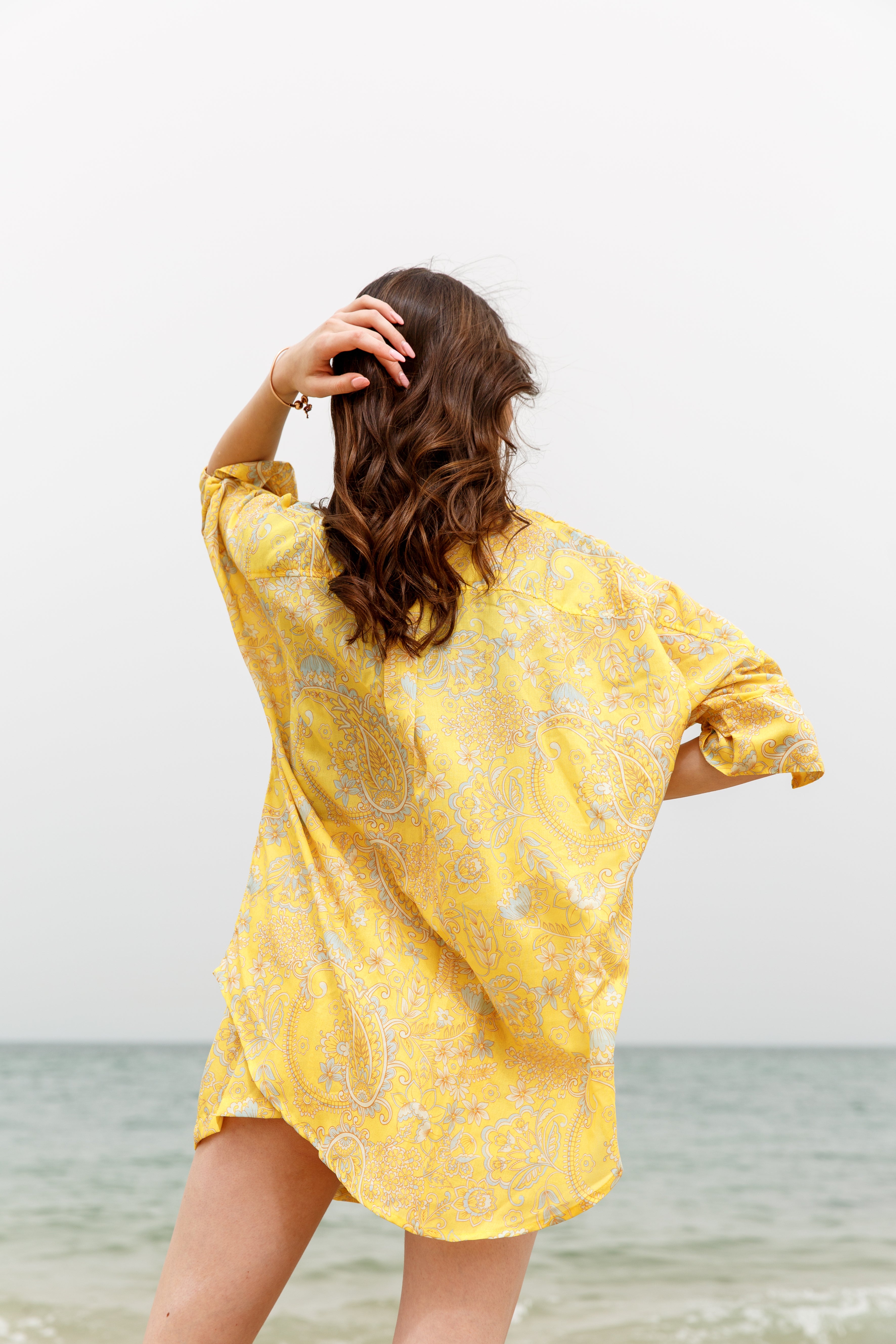 Paisley Linen Shirt