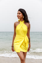 Yellow Cabana Skirt