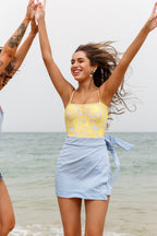 Sky Cabana Skirt