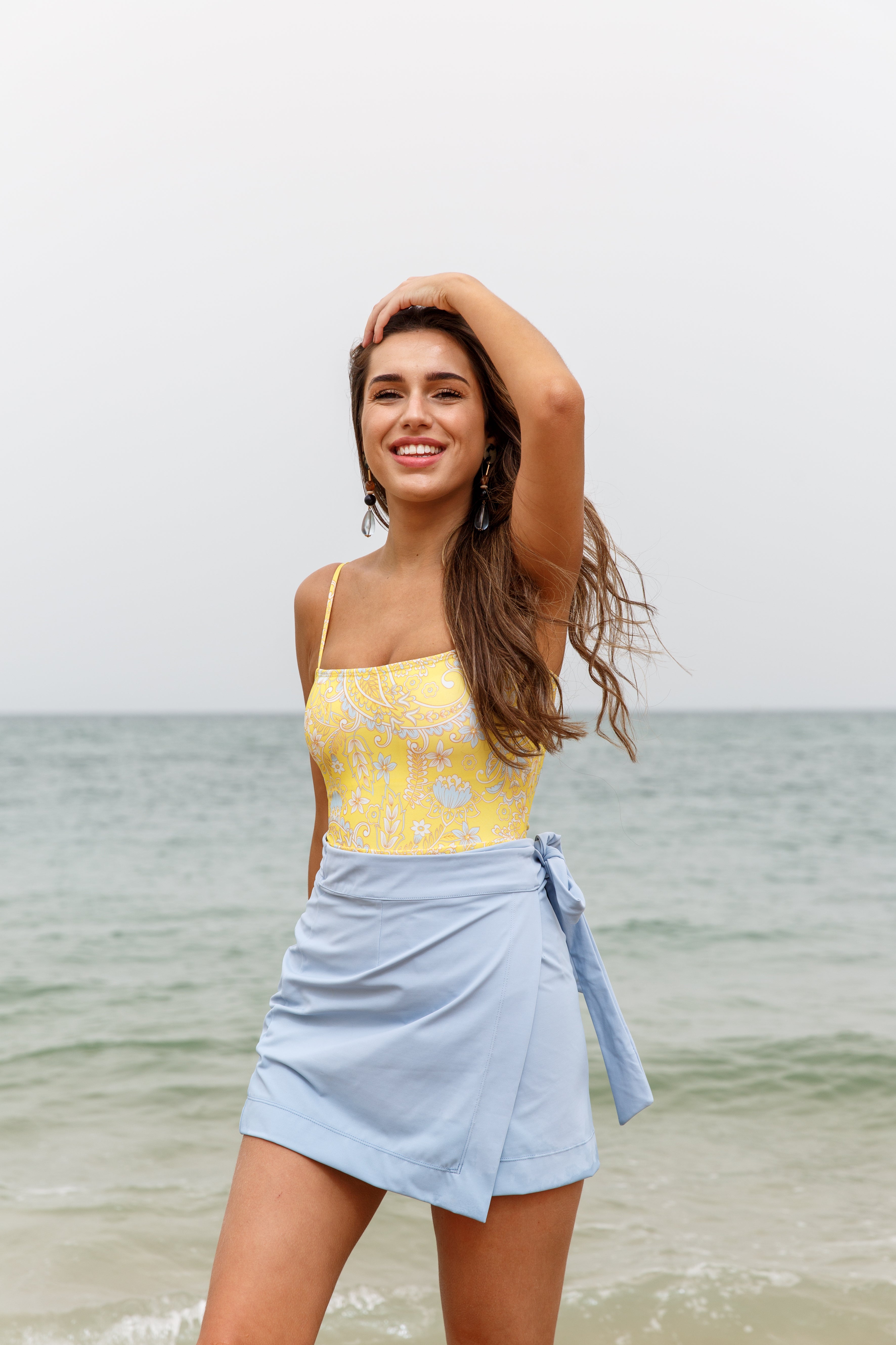 Sky Cabana Skirt
