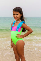 Neon Girls Swimsuit