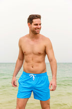 Blue Mens Swim Shorts