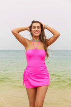 Neon Pink Mahi Skirt